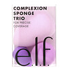E.L.F., Complexion Sponge Trio, 3 Sponges