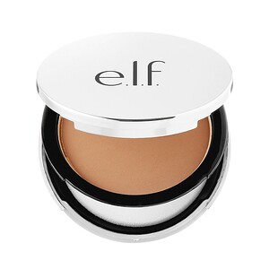 E.L.F. Cosmetics, Натуральная красота, Прозрачная тонирующая компактная пудра, Средний/темный оттенок, 0,33 унции (9,4 г)