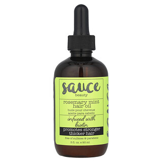 Sauce Beauty, Rosemary Mint Hair Oil, 3 fl oz (90 ml)