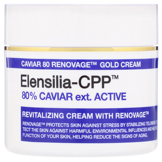 Elensilia, 埃莉西雅 CPP 80% 鱘魚子醬 Renovage™ 黃金面霜，50 克