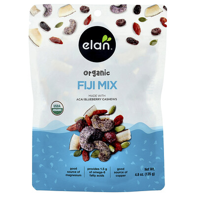 Product Image for Elan, Organic Fiji Mix, 4.8 oz (135 g)