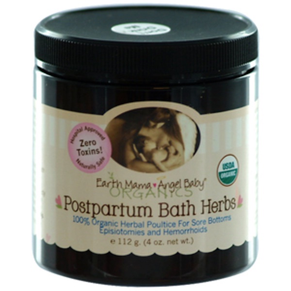 Earth Mama, Postpartum Bath Herbs, 4 oz (112 g) (Discontinued Item) 
