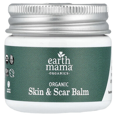 Photos - Cream / Lotion Earth Mama , Organic Skin & Scar Balm, 1 fl oz EMA-00048 (30 ml)