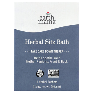 Earth Mama, ハーバル シッツバス、6袋、93.6g（3.3オンス）