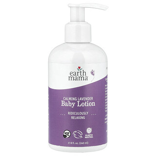 Earth Mama, Calming Lavender Baby Lotion, 8 fl oz (240 ml)