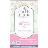 Earth Mama, Органическая серия, 100% органический чай для кормящих мам, с ароматным фенхелем, без кофеина, 16 чайных пакетиков, 35 г отзывы