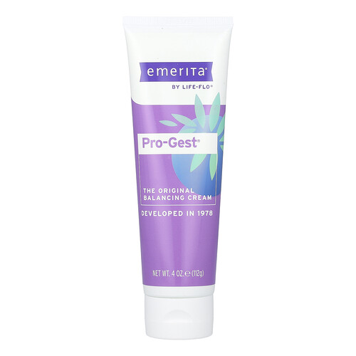 Emerita Pro-Gest®, Balancing Cream, Fragrance Free, 4 oz (112 g)