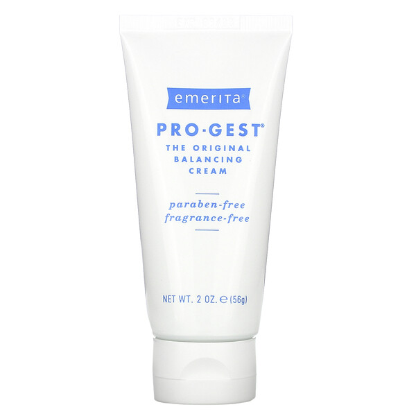 Emerita‏, Pro-Gest, Balancing Cream, Fragrance Free, 2 oz (56 g)