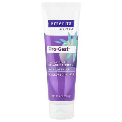 Emerita, Pro-Gest®, Crema equilibrante con lavanda, 112 g (4 oz)