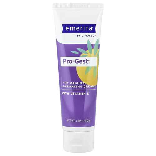 Emerita, Pro-Gest®, Balancing Cream With Vitamin D3, 4 oz (112 g)