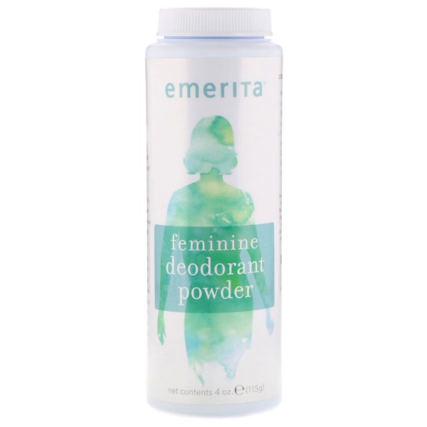 Emerita, Feminine Deodorant Powder, 4 oz (115 g)