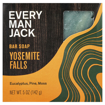 Product Image for Every Man Jack, Bar Soap, Yosemite Falls, 5 oz (142 g)