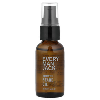 Every Man Jack, Beard Oil, bartöl, duftneutral, 30 ml (1 fl. oz.)