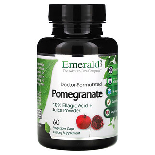 Emerald Laboratories, Pomegranate, 1,450 mg, 60 Vegetable Caps (725 mg per Capsule)