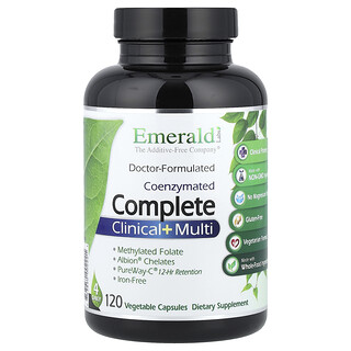 Emerald Laboratories, Coenzymated Complete Clinical + Multi, 120 Vegetable Capsules