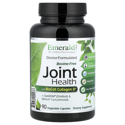 Emerald Laboratories, Salud de las articulaciones, 90 cápsulas vegetales