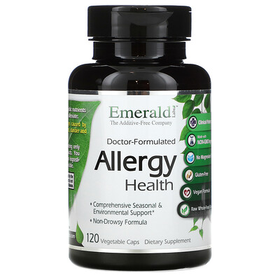 Emerald Laboratories Doctor-Formulated Allergy Health, 120 Vegetable Caps
