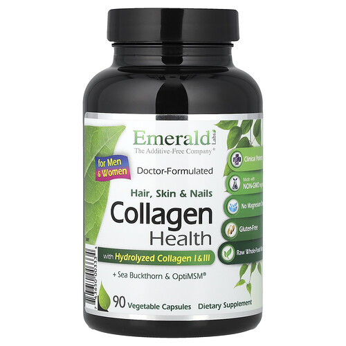 Emerald Laboratories, Collagen Health For Men & Women, 90 Vegetable Capsules