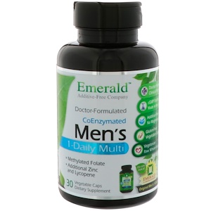 Emerald Laboratories, Multi Vit-A-Min, мультивитамины для мужчин, по 1 капсуле в день, 30 вегетарианских капсул