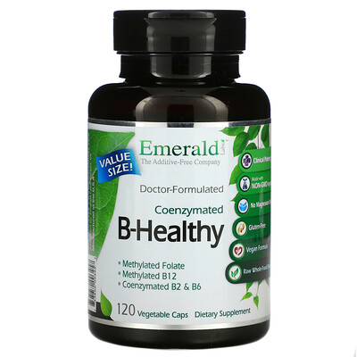Emerald Laboratories Coenzymated B-Healthy, 120 Vegetable Caps