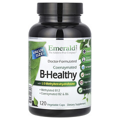 B-Healthy з коферментами й L-5-метилтетрагідрофолатом, 120 рослинних капсул
