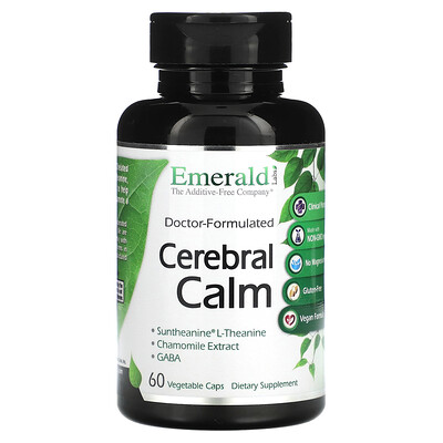 

Emerald Laboratories Doctor-Formulated Cerebral Calm 60 Vegetable Caps