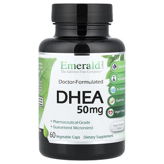 Emerald Laboratories, DHEA, 60 capsule vegetali