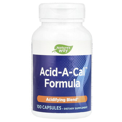 Nature's Way, Acid-A-Cal™ Formula, 100 Capsules