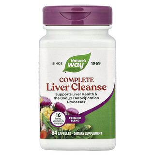 Nature's Way, Complete leverreiniging, 84 capsules