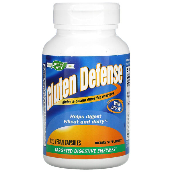 Gluten Defense with DPP IV, 120 Vegan Capsules