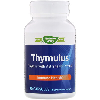 Nature's Way Thymulus, Immune Health, 60 Capsules