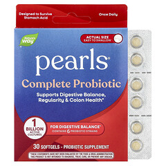 Pearls®, повний пробіотик, 1 млрд КУО, 30 капсул