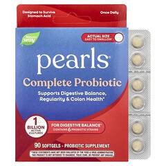 Pearls®, повний пробіотик, 1 млрд КУО, 90 капсул