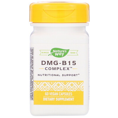 

Nature's Way DMG-B15 Complex, 60 Vegan Capsules
