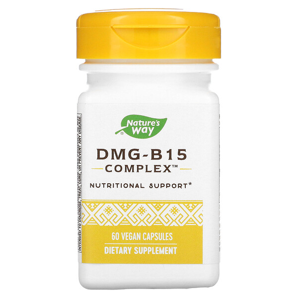 Nature's Way‏, DMG-B15 Complex, 60 Vegan Capsules