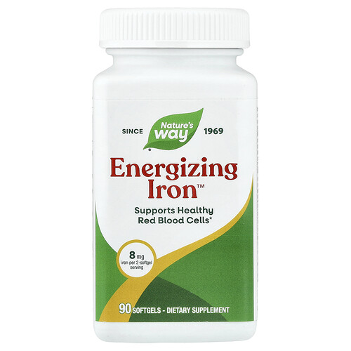 Nature's Way Nature's Way, Energizing Iron™, 90 Softgels