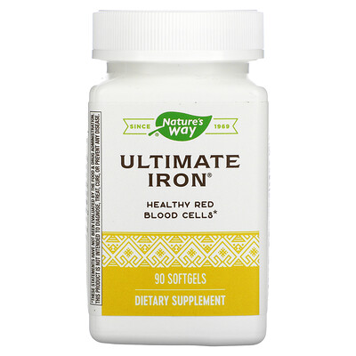 

Nature's Way Ultimate Iron 90 Softgels