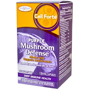 Отзывы о Энзайматик Терапи, Cell Forte, Purple Mushroom Defense, 120 Veggie Caps