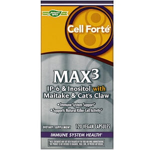 Отзывы о Натурес Вэй, Cell Forte MAX3, 120 Vegan Capsules