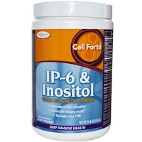 Cell Forte, IP-6 и инозитол, Ультра cила, порошок, цитрусовый аромат, 14,6 унций (414 г) - изображение
