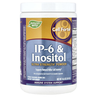 Nature's Way, Cell Forté®, IP-6 & Inositol, Ultra-Strength Powder, Citrus, 14.6 oz (414 g)