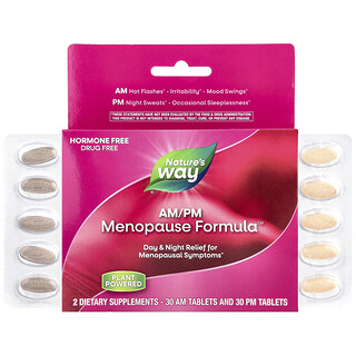 Nature's Way, AM／PM Menopause Formula™、タブレット60粒