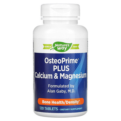 

Nature's Way OsteoPrime Plus Calcium & Magnesium 120 Tablets