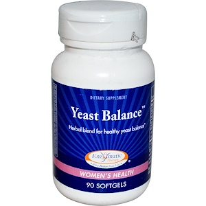 Отзывы о Энзайматик Терапи, Yeast Balance, Women's Health, 90 Softgels