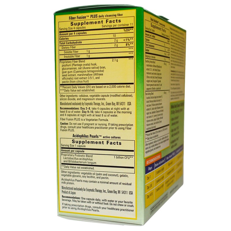 Enzymatic Therapy, Whole Body Cleanse, Complete 10Day Cleansing System