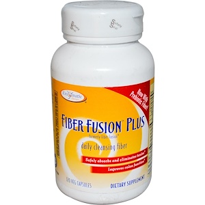 Enzymatic Therapy, Fiber Fusion Plus, 120 растительных капсул