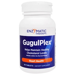 Отзывы о Энзайматик Терапи, GugulPlex, Heart Health, 90 Tablets