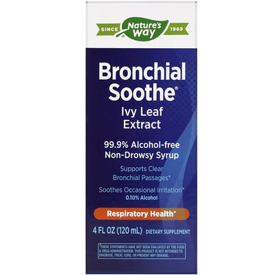 Nature's Way Bronchial Soothe, Ivy Leaf Extract, 4 fl oz (120 ml)