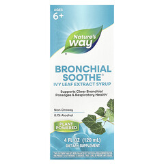 Bronchial Soothe®, сироп із екстрактом листя плюща, для дітей віком від 6 років, 120 мл (4 рідк. унції)