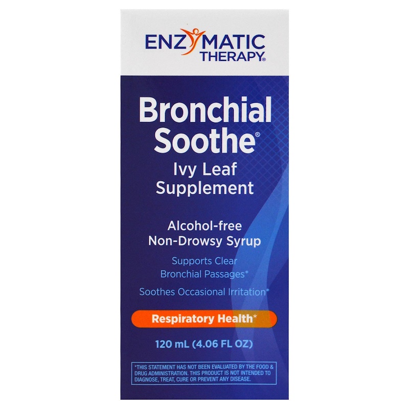 Enzymatic Therapy, Bronchial Soothe, Ivy Leaf Supplement, 4.06 fl oz (120 ml)